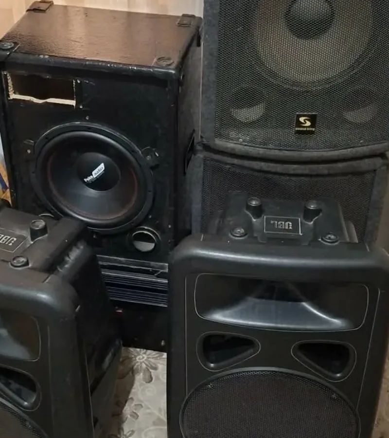 Saz org 5 adet hoparlor darbuka klarnet org ihtiyactan acil satılık